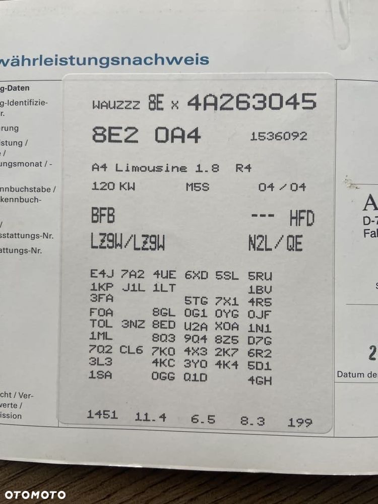 Audi A4 Limousine 1.8 T - 30