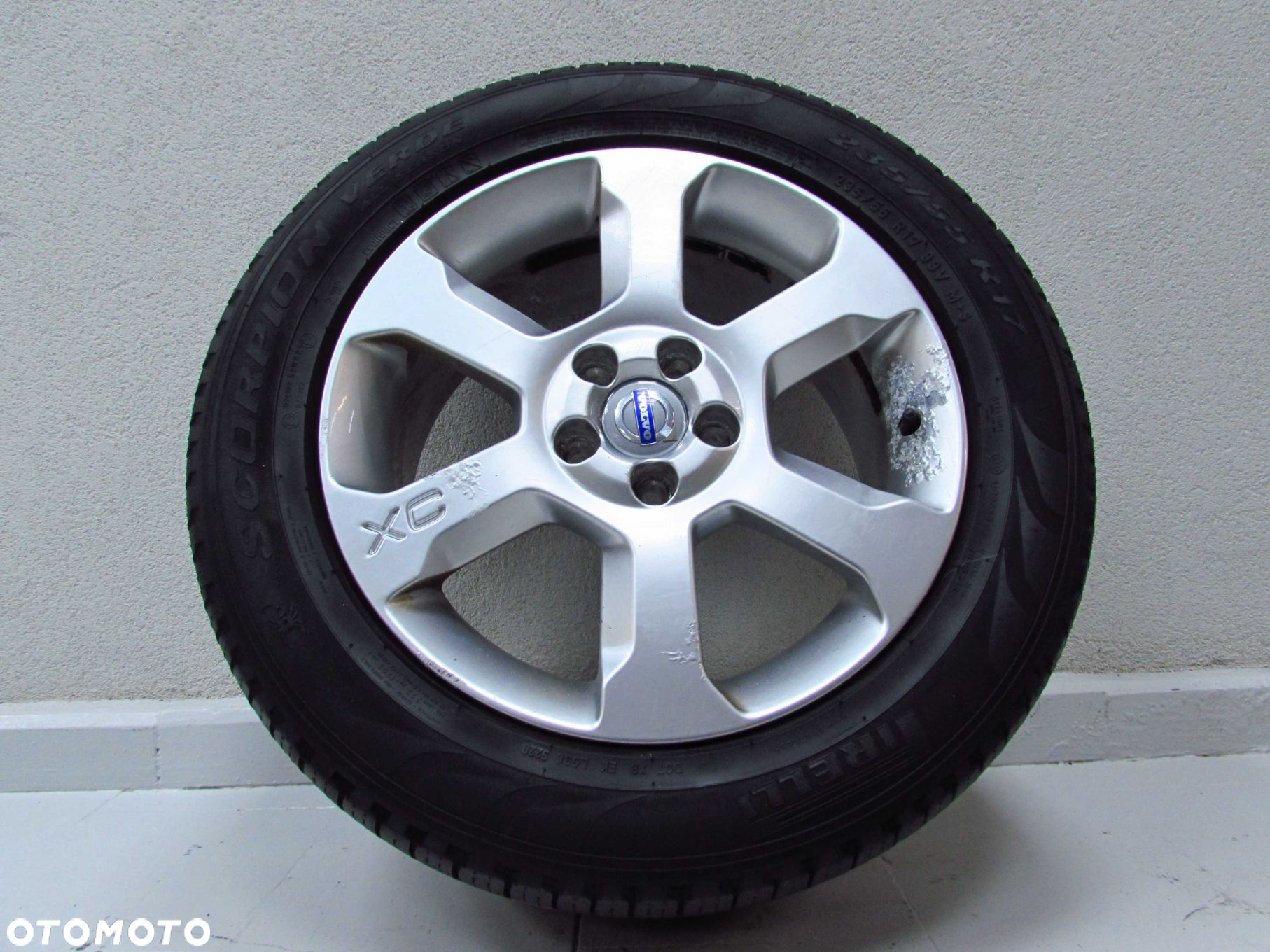 VOLVO XC60 XC70 XC90 5X108 17' ET55 7.5J KOLA FELGI ALUMINIOWE 30714025 - 2