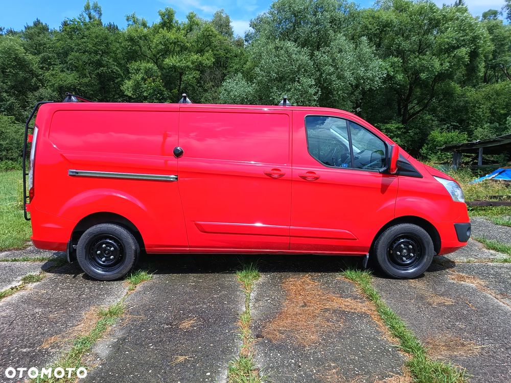 Ford Transit Custom wersja L2H1 2.2 diesel 155 kM, końcówka 2013roku, BAGAŻNIK DACHOWY, CZUJNIKI PARKOWANIA, GOTOWY DO PRACY! - 5