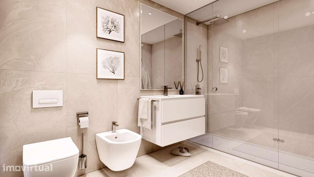 Apartamento T2  com varanda e lugar de garagem em Valongo - Grande imagem: 5/12