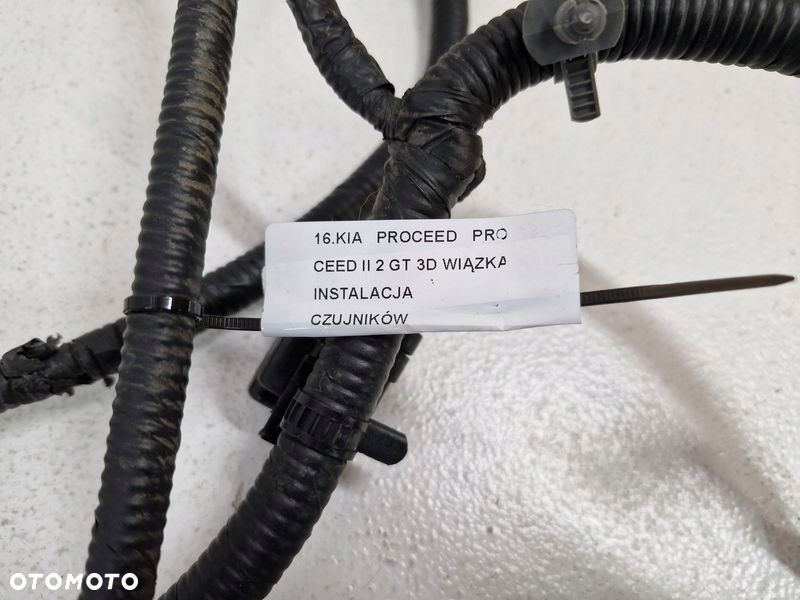 kia pro ceed proceed 2 3d wiązka instalacja czujników parkowania pdc tył - 6
