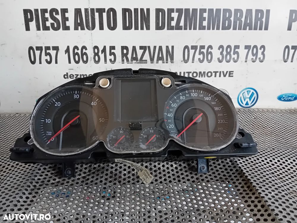Ceasuri Bord Vw Passat b6 2.0Tdi 2006-2010 Motor BMP Cod 3C0920870A - 3