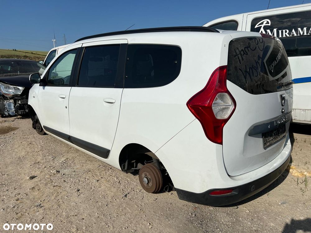 Dacia Lodgy części klapa zderzak błotnik lampa drzwi - 7