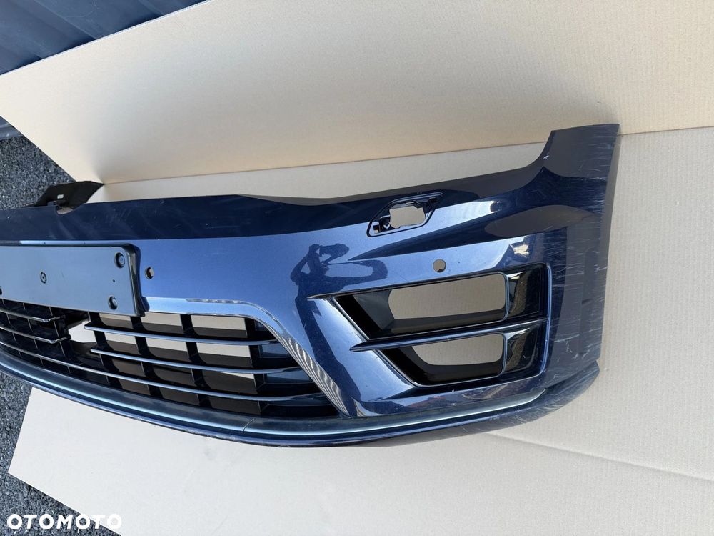 ZDERZAK PRZÓD VW GOLF VII 7 R20 5G0 ORYGINAŁ KOMPLET CHROMY KRATKI - 2