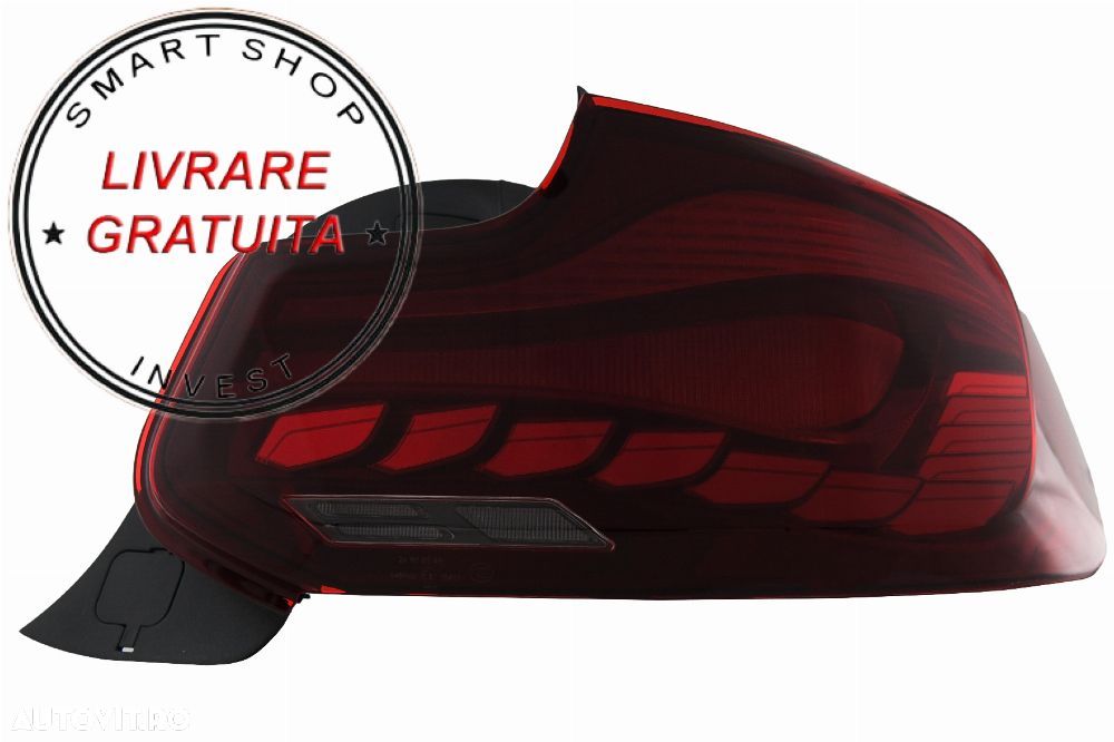 Stopuri OLED BMW Seria 2 F22 F23 M2 F87 (2014-2020) Semnal Dinamic Secvential- livrare gratuita - 18