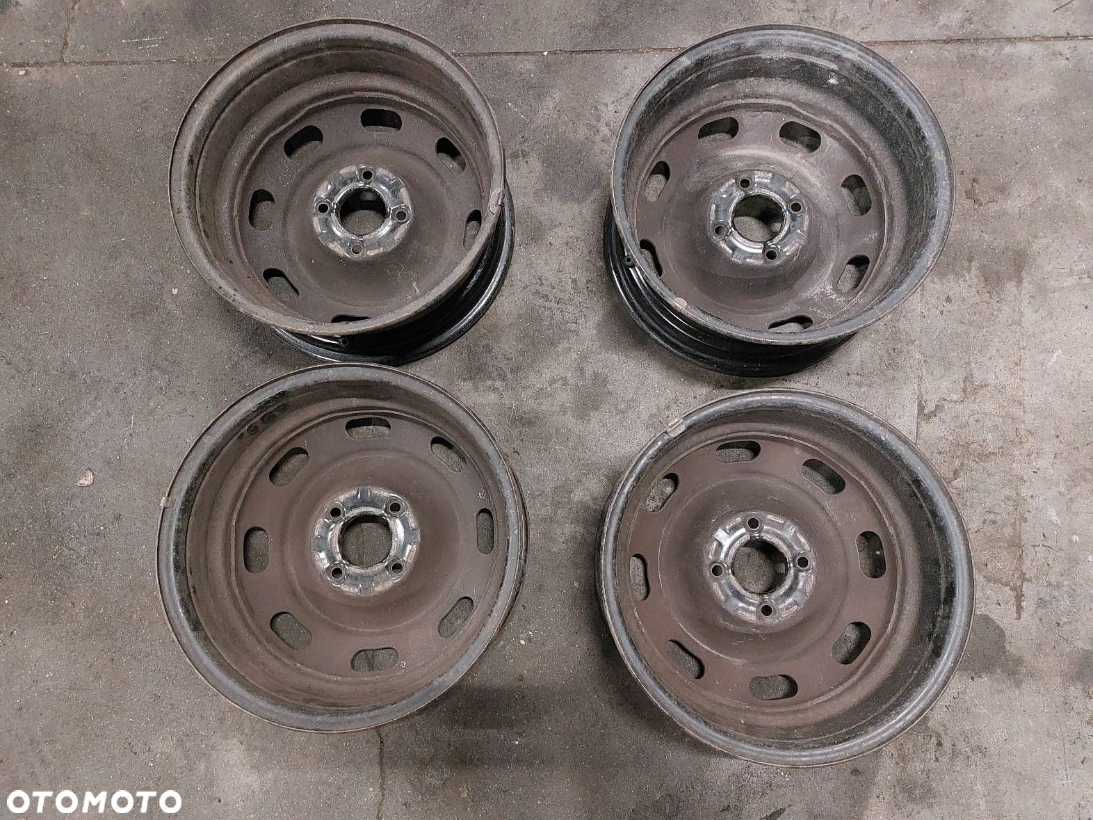 FELGI STALOWE 4 SZT PEUGEOT 206 I 4X108 6JX15 ET27 FI65,1 - 8