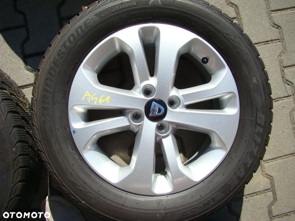 a461 4x100 6Jx16 Dacia Sandero Stepway Jogger opony zima 205/60 - 4