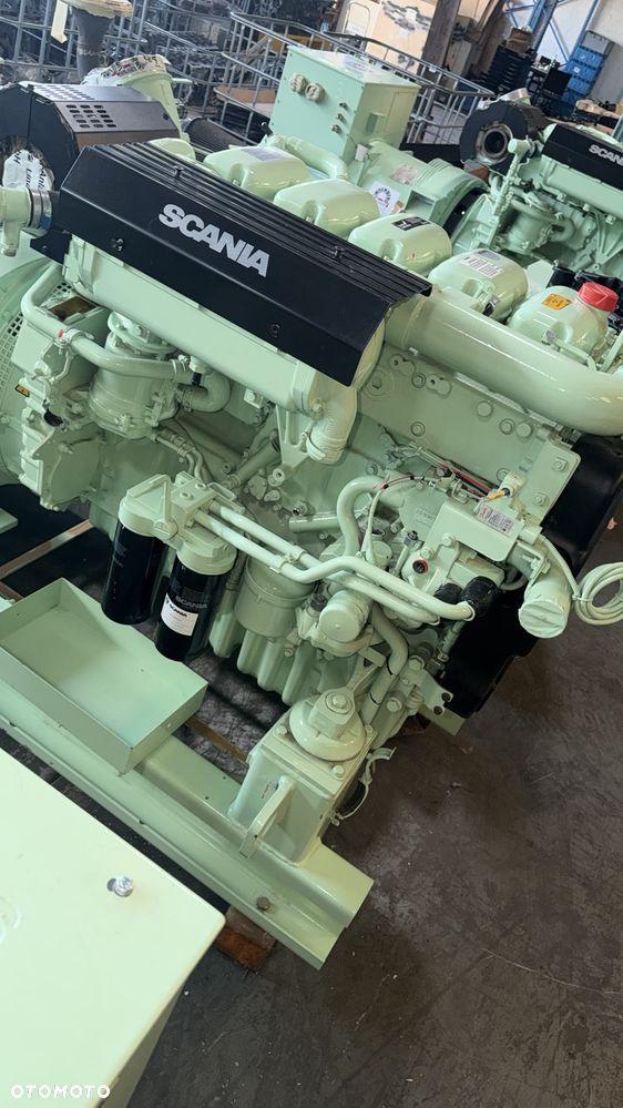 Stamford S4L1M-E42 generator prądu 216Kw silnik Marina Scania DI09074M - 3