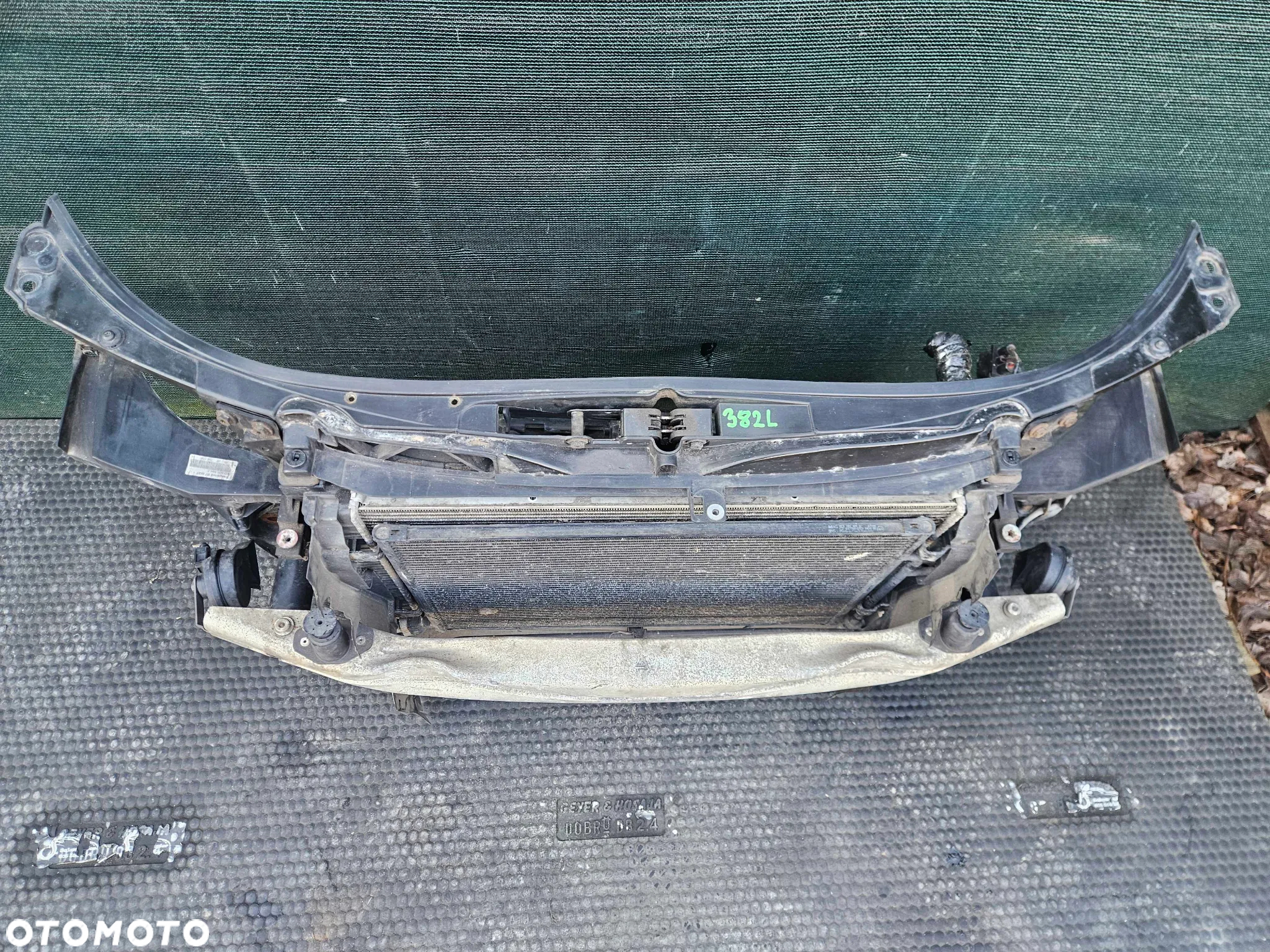 Pas Przedni 8E0805594E Wzmocnienie Czołowe Belka Zderzaka Chłodnice Wentylator 2.0 TDI 140KM AUDI A4 B7 - 3