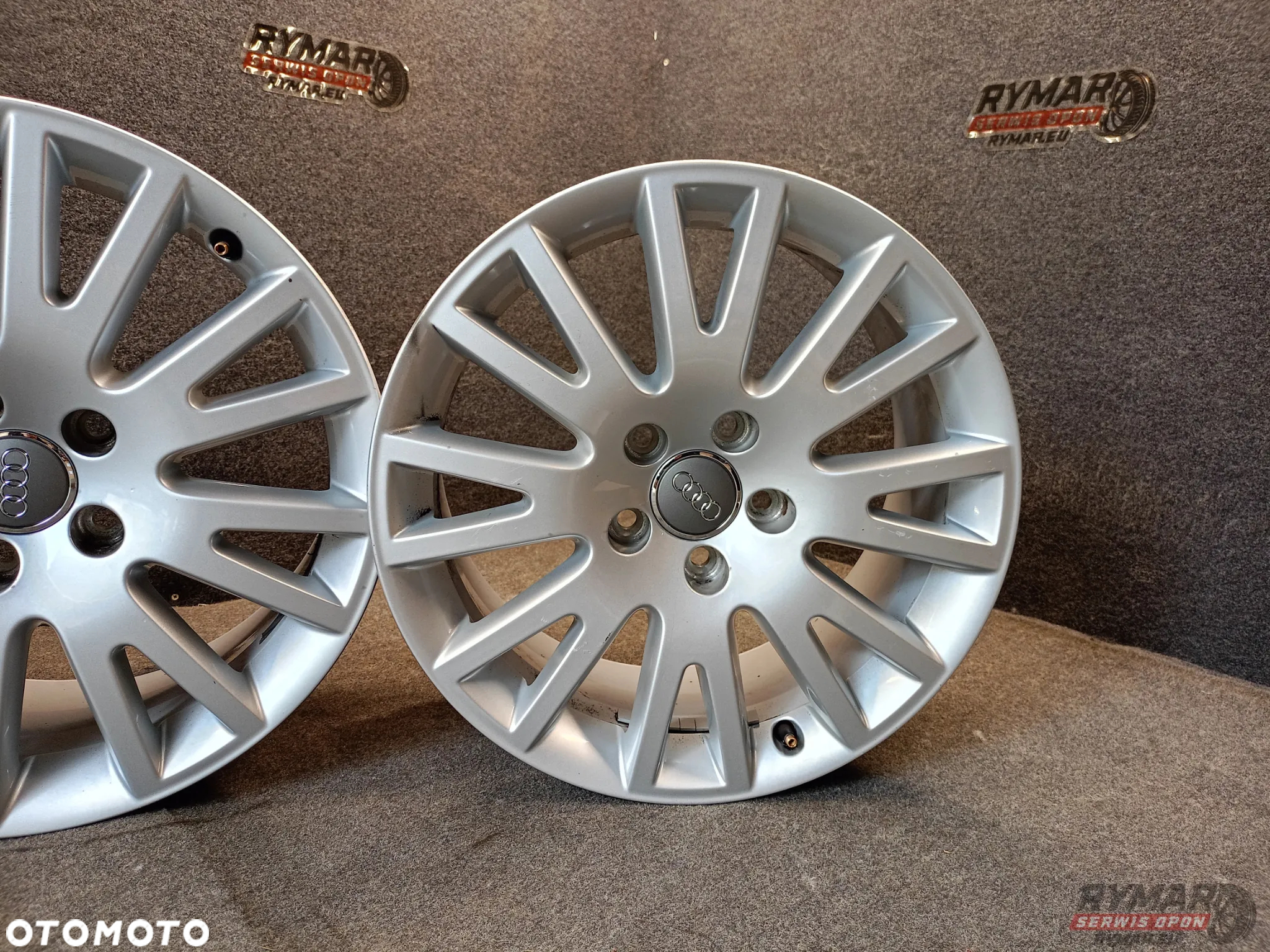 ŚLĄSK ALUFELGI 7.5X17" 5x112 ET45 ORYGINAŁ VW AUDI SEAT SKODA KOMPLET - 5