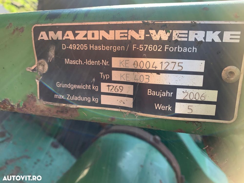 Amazone KE403 - 5
