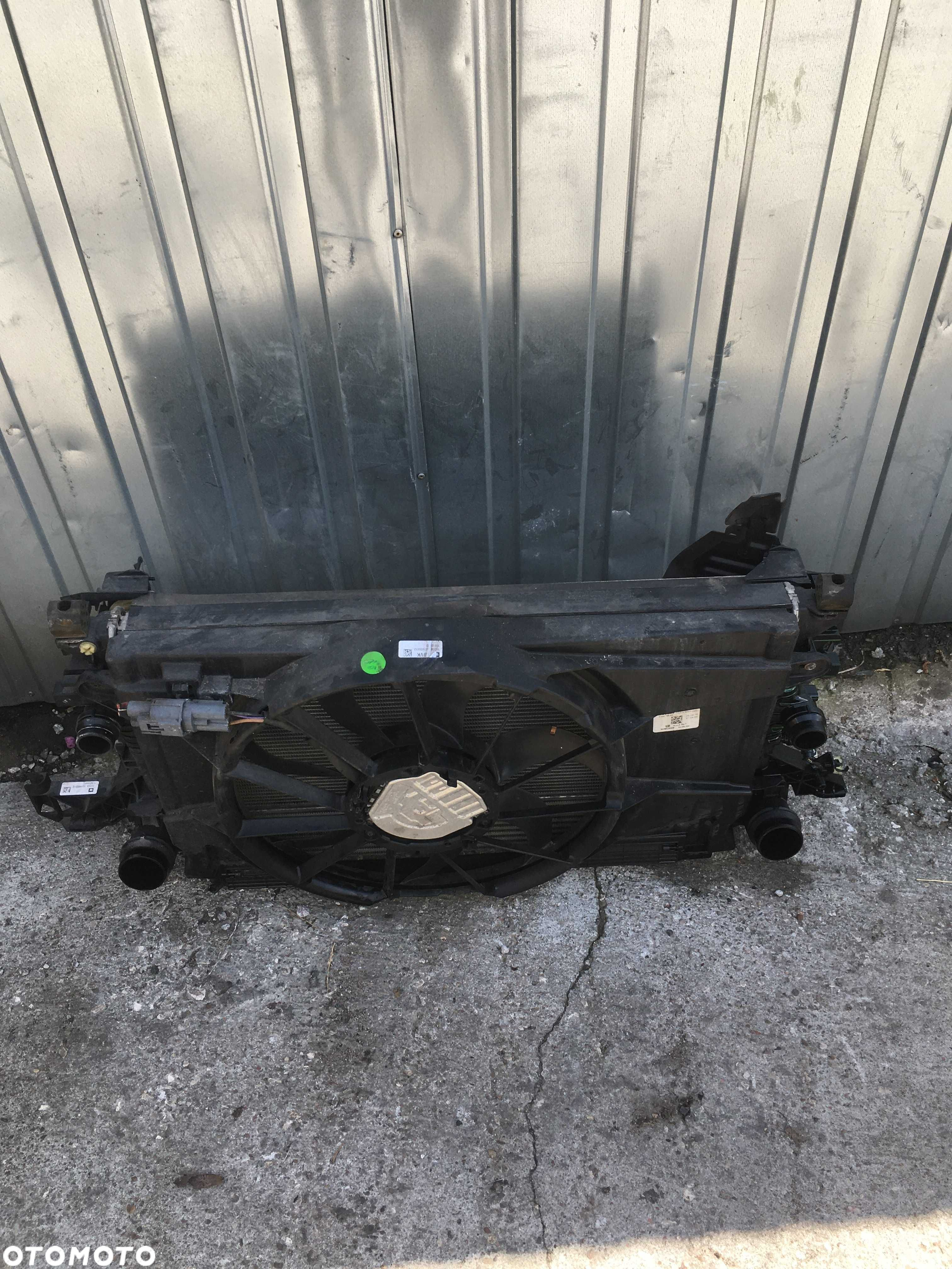 Astra K V 1.4 Turbo 1.6 CDTI chłodnica chłodnice wentylator komplet - 2