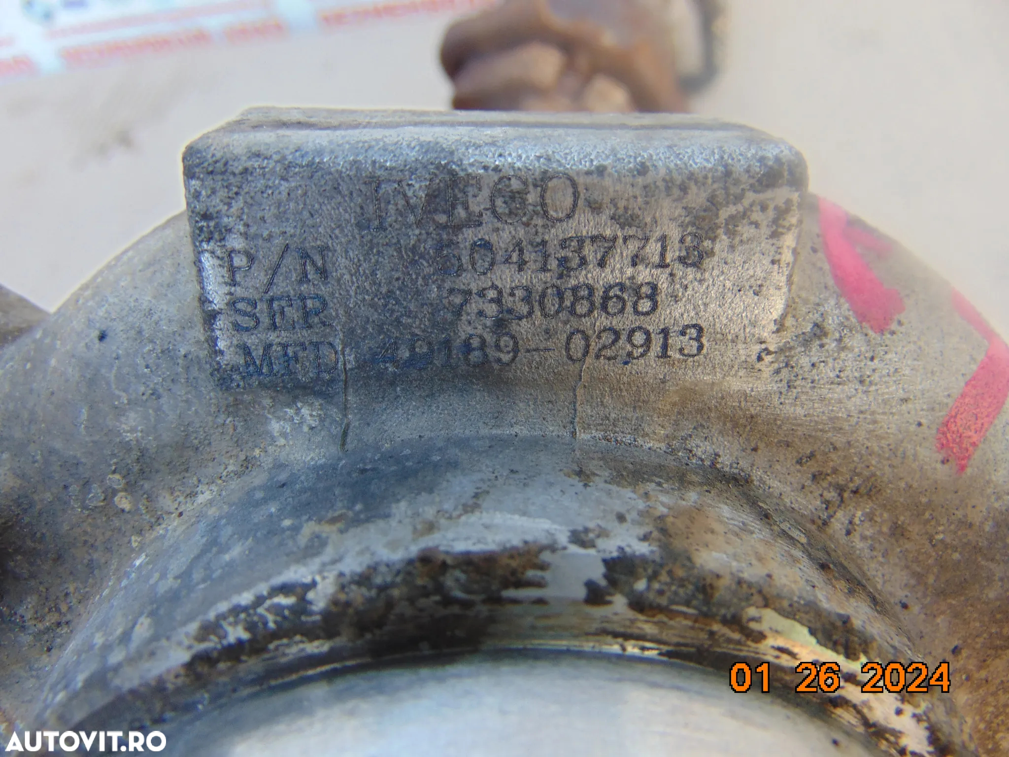 Turbina iveco 3.0 euro 4 iveco daily 2006-2011 euro 4 turbosuflanta cod - 2