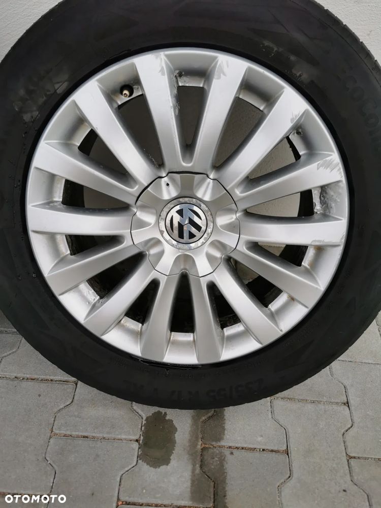 VW PHAETON 12R FELGI KOLA 5X112 ET40 235/55 R17 CALY KOMPLET Z OPONAMI FELGA 3D0602025 AN - 5