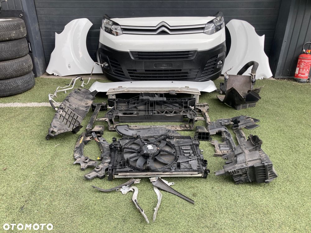 Maska zderzak przód kompletny Citroen Jumpy III KOLOR - 1
