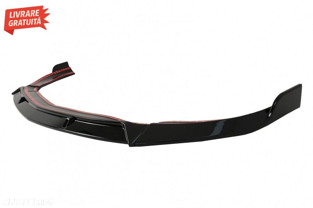 Prelungire Bara Fata Mercedes CLA45 C117 X117 (2013-2016) Negru Lucios - 6