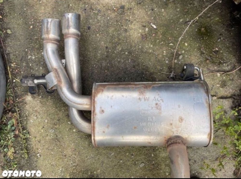 5N0253611C tłumik końcowy vw tiguan 5N volkswagen - 1