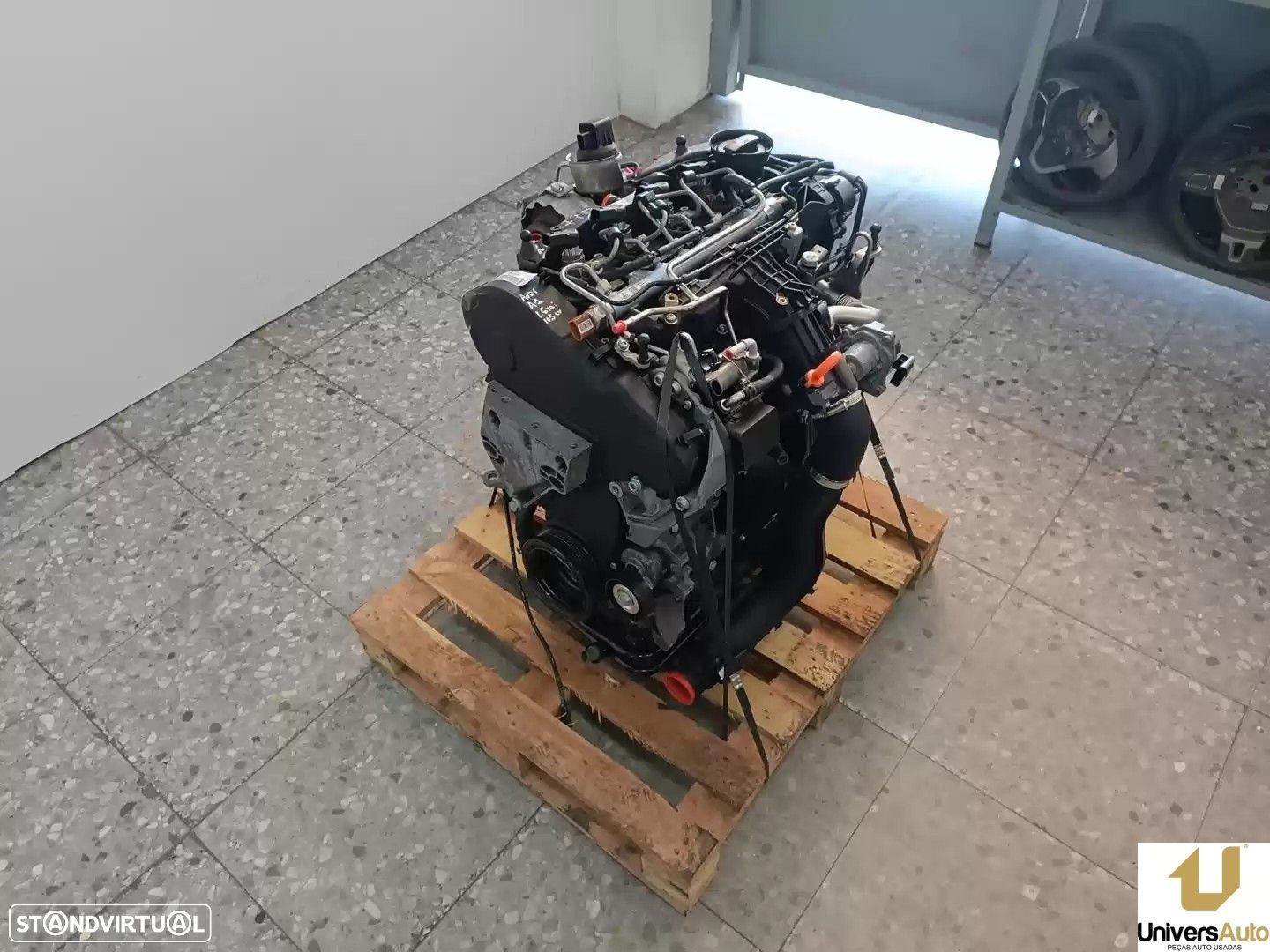 MOTOR COMPLETO AUDI A1 SPORTBACK 2012 -CAY - 1