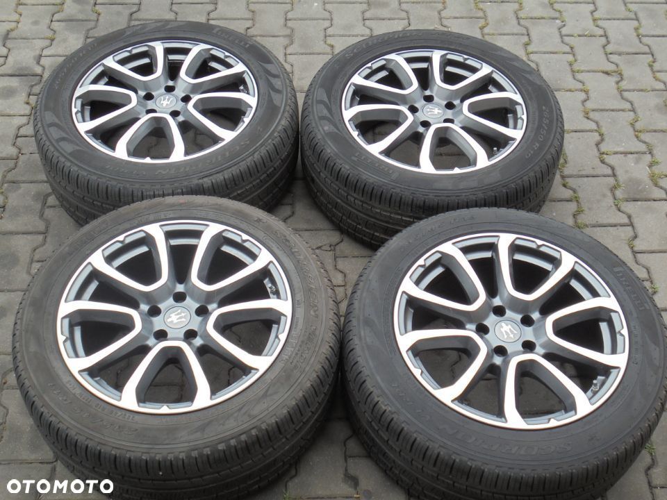 KOŁA KPL Z ALUFELGAMI MASERATI 265/50/r19 pirelli scorpion verde all season - 1