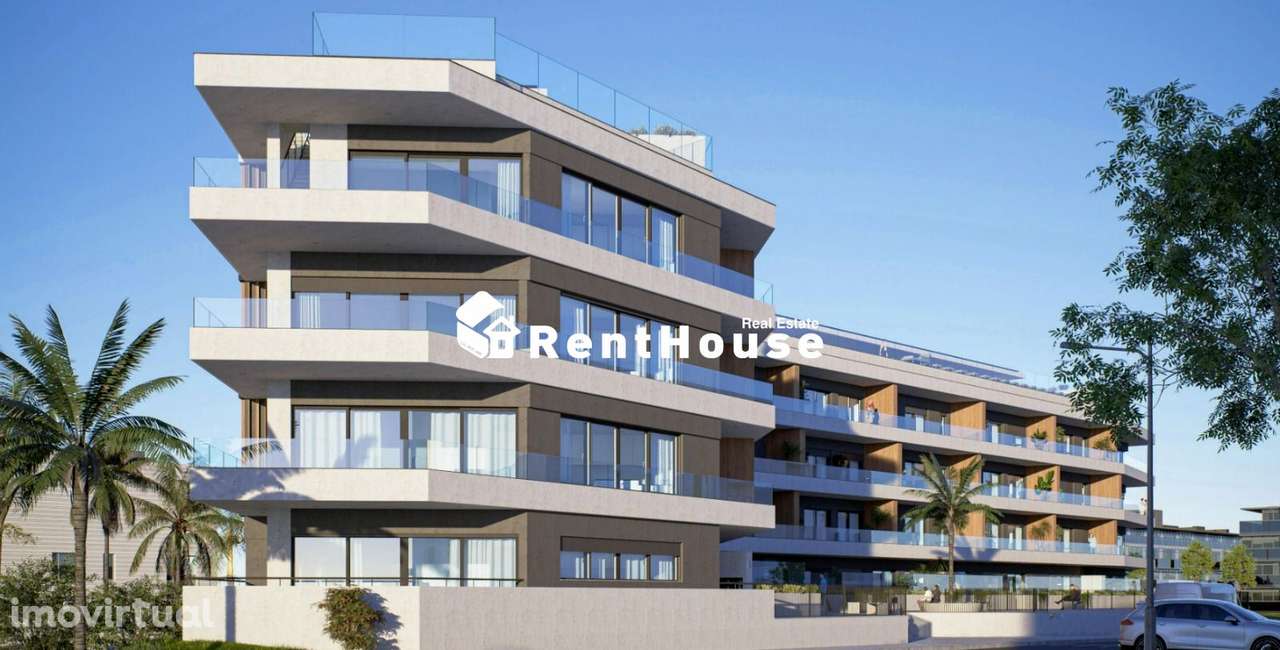 T2 de Luxo NOVO c/Terraço e Piscina - Grande imagem: 2/13