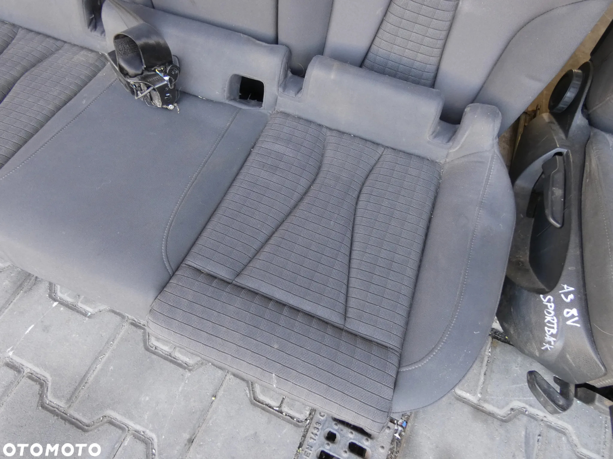 AUDI A3 8V FOTELE KANAPA PRZÓD TYŁ KOMPLET MATERIAŁ GORLICE - 12