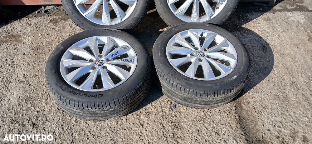 Jante aluminiu 215/55R17 Vw T-Roc seat Ateca - 2