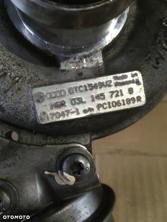 TURBOSPRĘŻARKA TURBINA AUDI A4 A5 A6 Q5 2.0TDI 03L145721B - 3