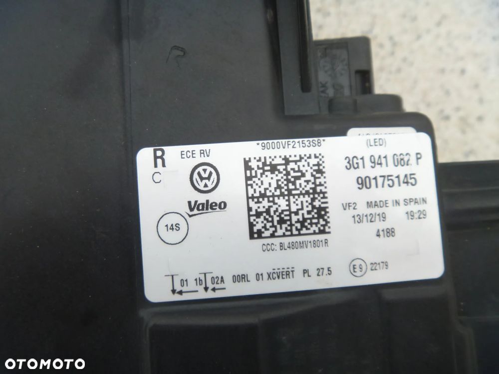 VW VOLKSWAGEN PASSAT B8 LIFT LAMPA PRAWA FULL LED IGŁA 3G1941082P - 3