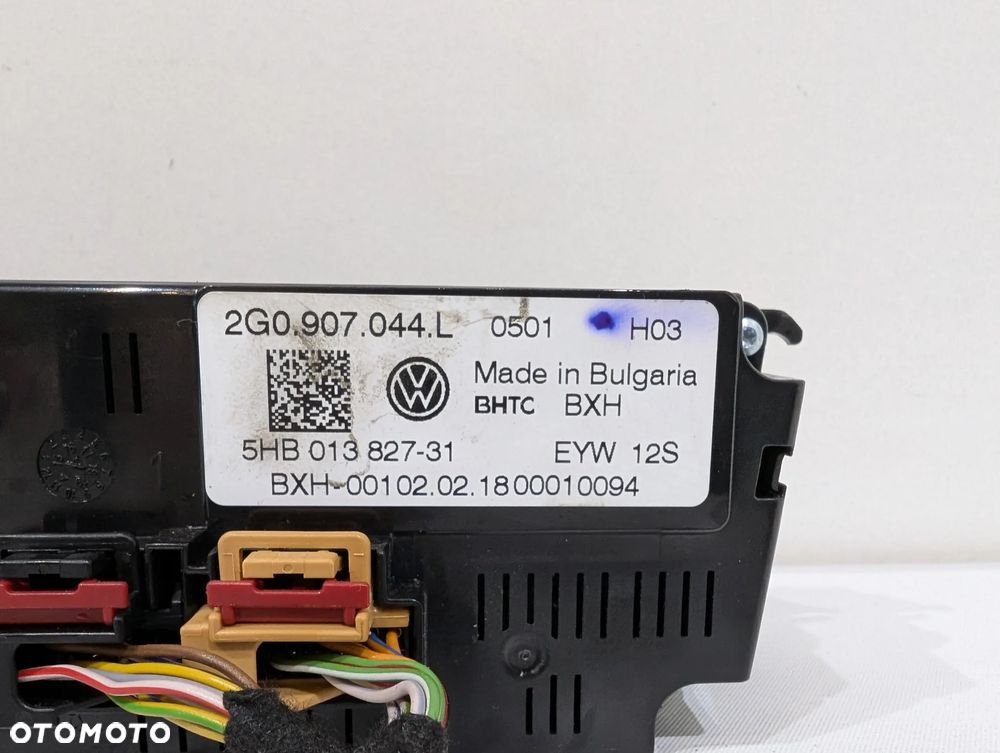 VW POLO VI 2G PANEL KLIMATYZACJI KLIMATRONIK 2G0907044L - 5