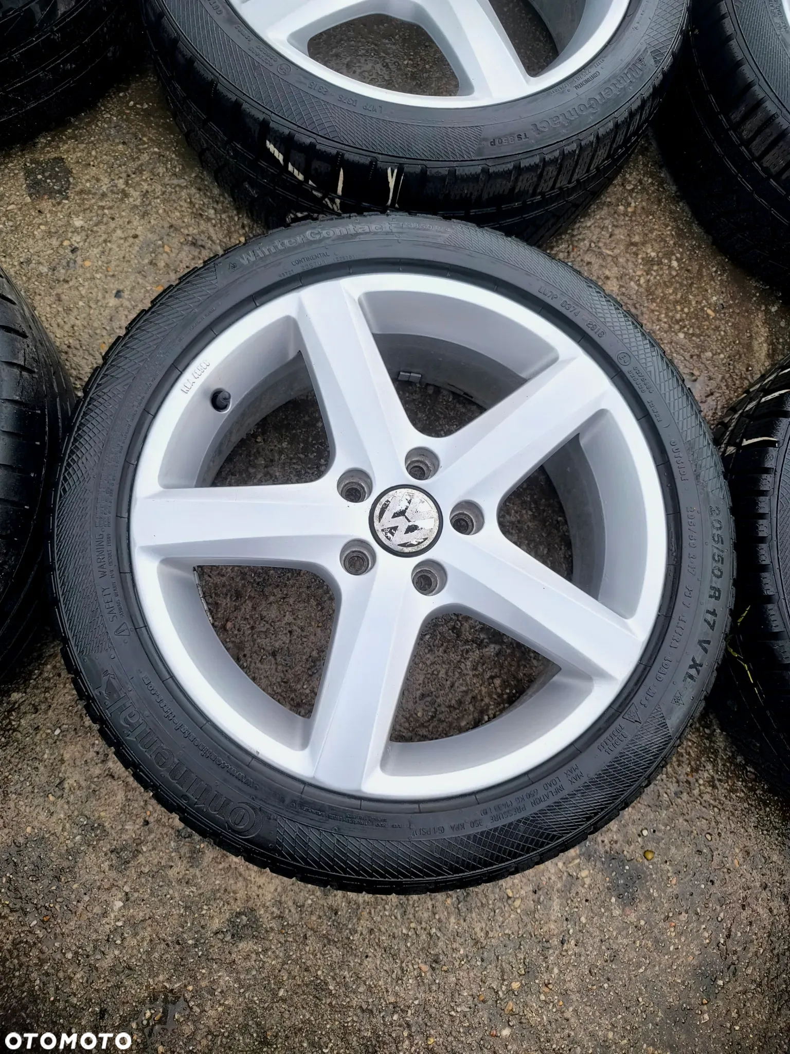 5x112 Felgi Aluminiowe Alufelgi 17 Koła Zimowe Zima VW 1K8 GOLF 5 6 7 V VI VII TOURAN CADDY JETTA PASSAT B5 B6 B7 B8 SKODA SEAT AUDI Legnica ALU-RAD 205/50 6mm - 5