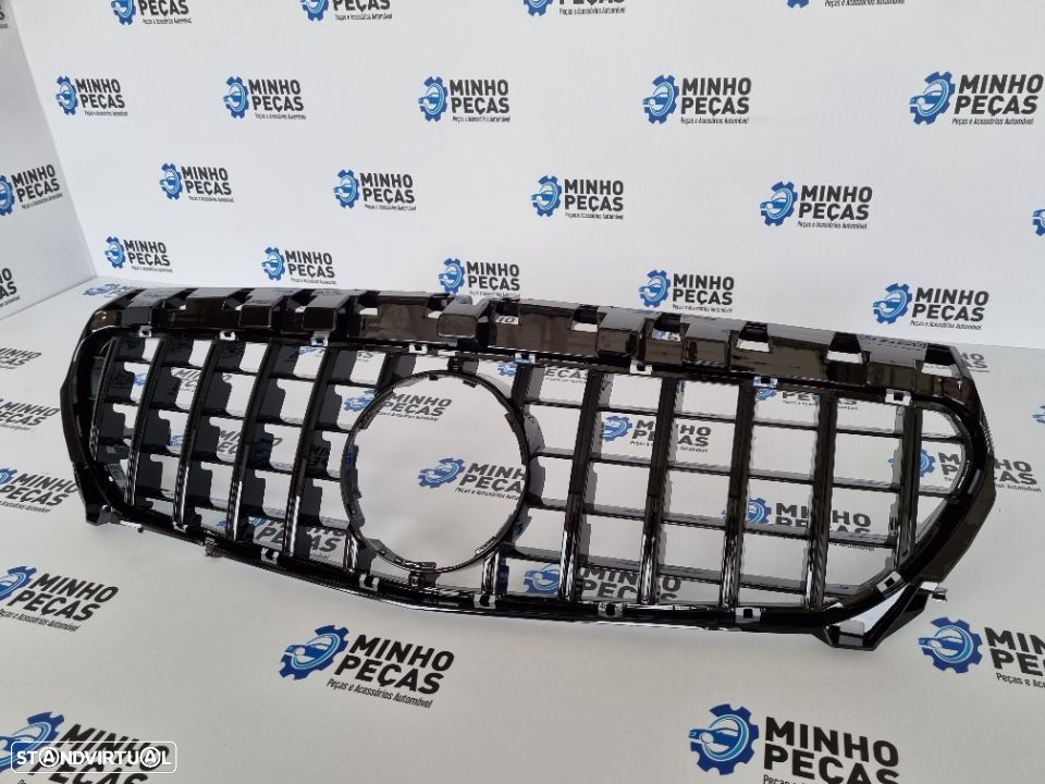 Grelha Frontal Mercedes CLA (W117) GTR Full Black - 4