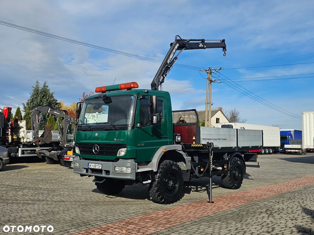 Mercedes-Benz ATEGO 925 4X4 + HDS HIAB PRZEBIEG TYLKO 13tyś.km