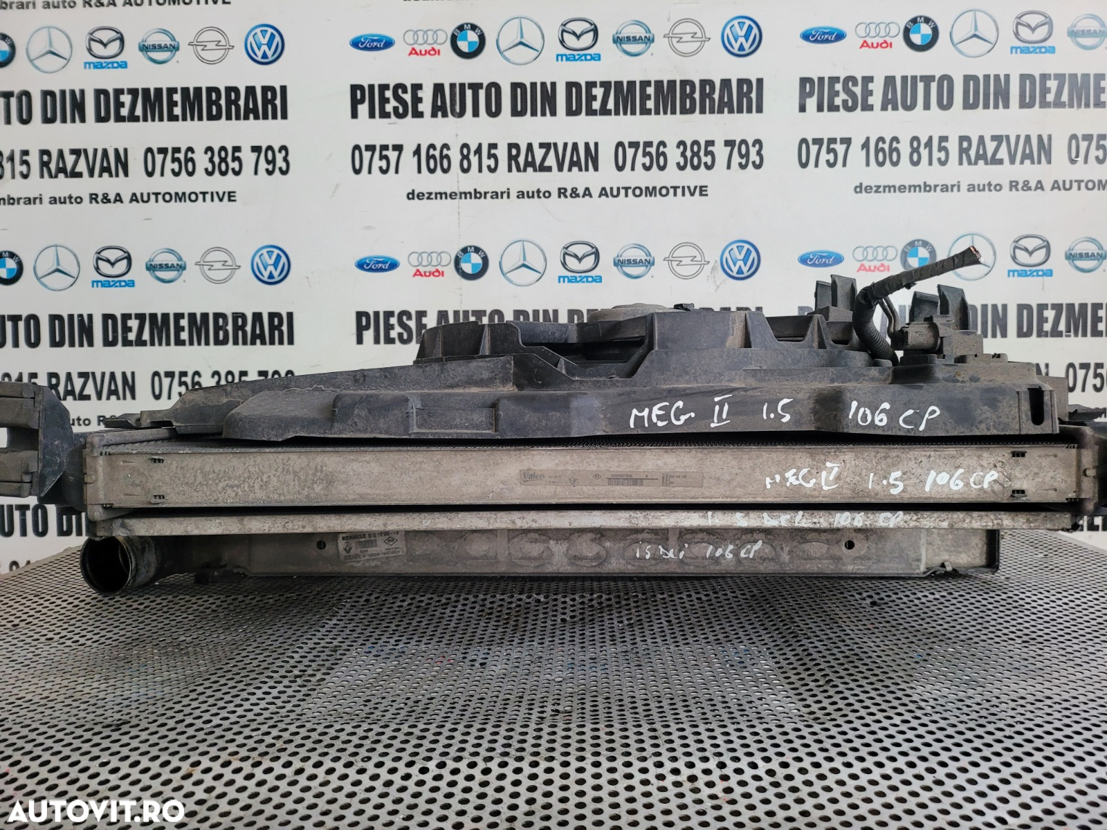 Grup Radiatoare Radiator Apa Clima Intercooler Termocupla Renault Megane 2 Scenic 2 1.5 Dci Euro 4 - 6