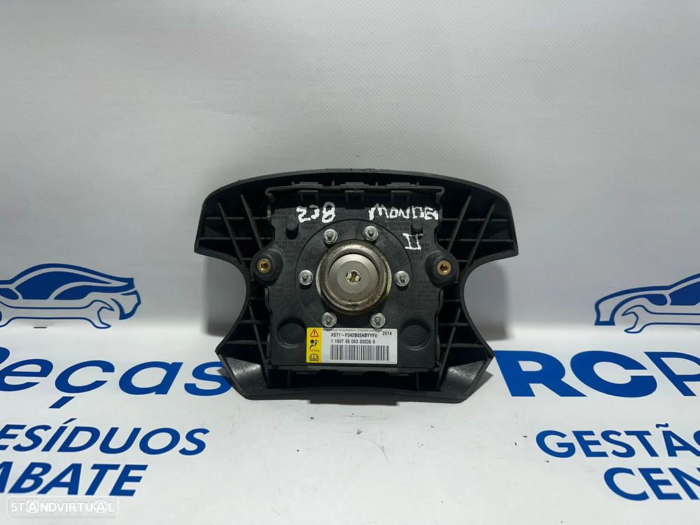 .Airbag Volante Guiador Original Ford Mondeo 2 XS71F042B85ABYYF8 1996 - 2000 - 5