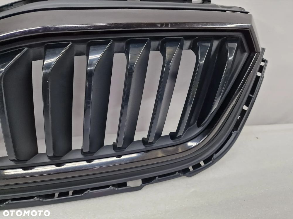 SKODA SCALA 657 18- CZARNA ATRAPA / GRILL PRZEDNI PRZÓD , NR 657853653 , NR AUKCJI GL351 - 8