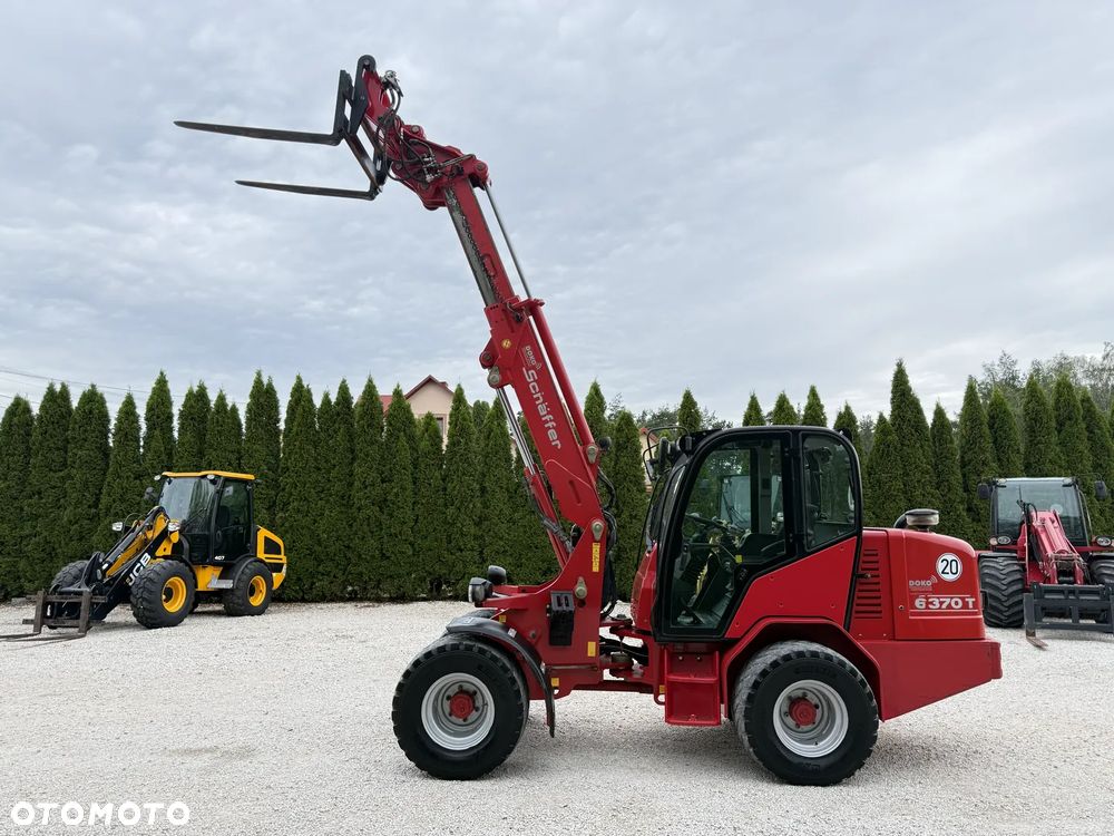 Schaffer 6370 T / TELESKOP / 2014 ROK / MAŁE GABARYTY SZER-157CM / ORYGINAŁ / ZADBANA / SPROWADZONA Z NIEMIEC / PIĘKNIE UTRZYMANA / KLIMA / BEZ DPF I ADBLUE / 6390 6680 3550 3560 4560 4580 8090 TM 180 220 JCB - 35