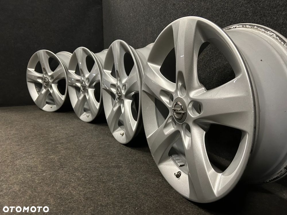 Alufelgi Opel Meriva B, Vectra C, Zafira B 16 cali 5x110 4szt. Ładne z czujnikami! - 2