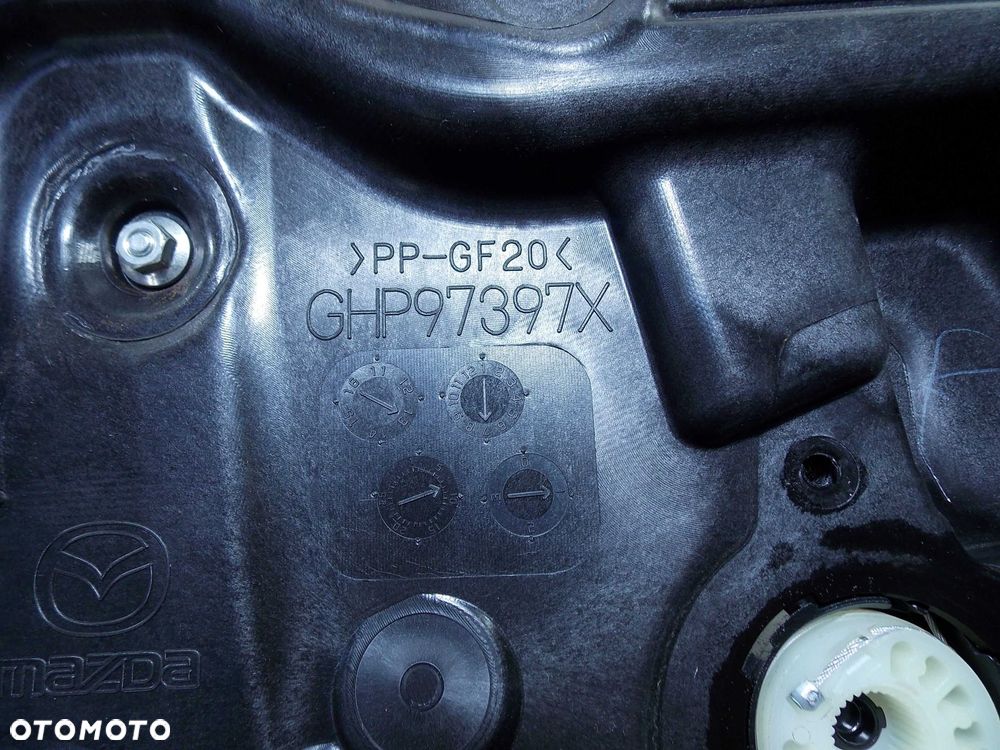 MAZDA 6 VI GJ 12- MECHANIZM PODNOSNIK SZYBY PRAWY TYL GHP97397 - 6