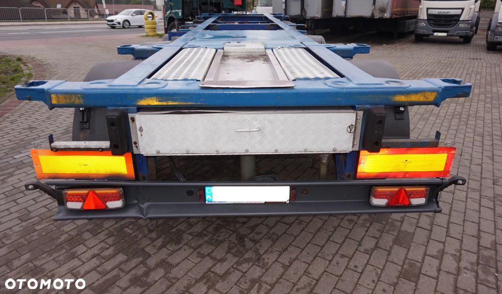 Lag 0-3-39 CD Naczepa Ciężarowa Przewóz Kontenerów Osie BPW - 3