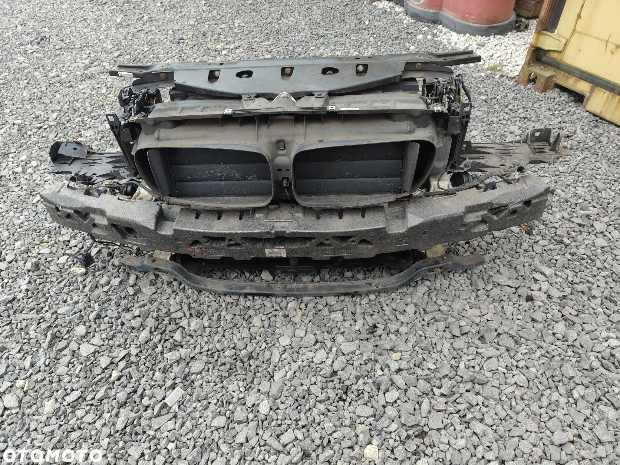 BMW F10 F11 2.0d Wzmocnienie Czołowe PAS CHŁODNICE Belka - 2