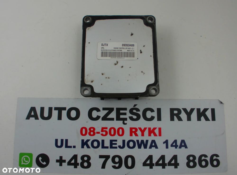 Opel Astra Zafira 1.6 B Sterownik Komputer DJTX - 1