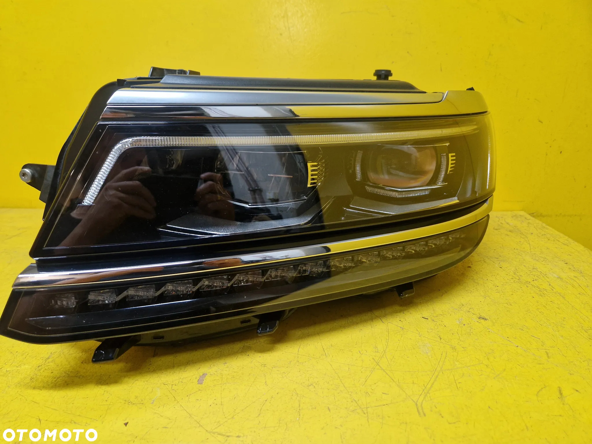 VW TIGUAN II LAMPA LEWA PRZOD FULL LED 5NB941081D - 6