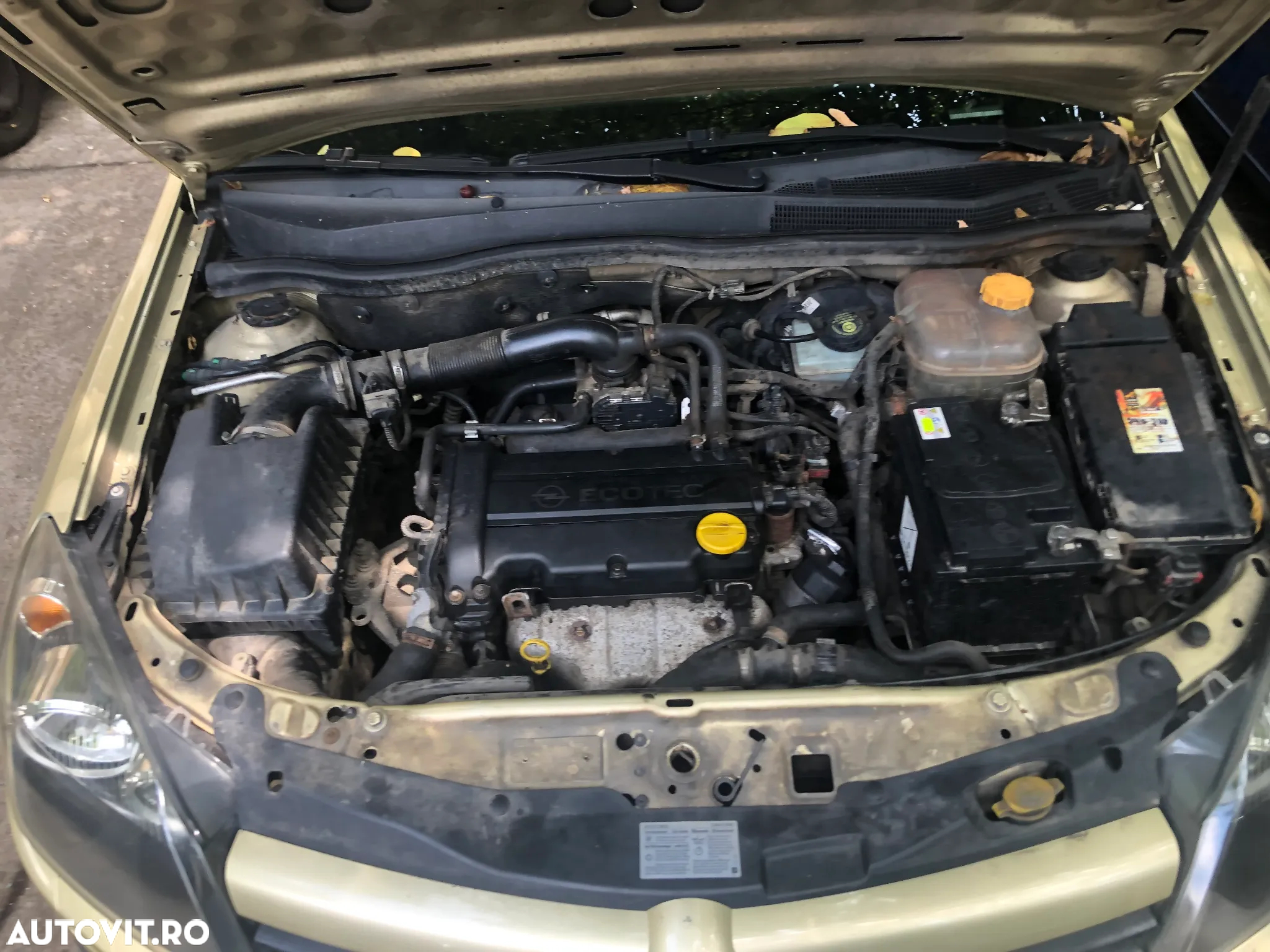 Bara fata completa Opel Astra H bej auriu 2006 cod culoare Z 40H - 5