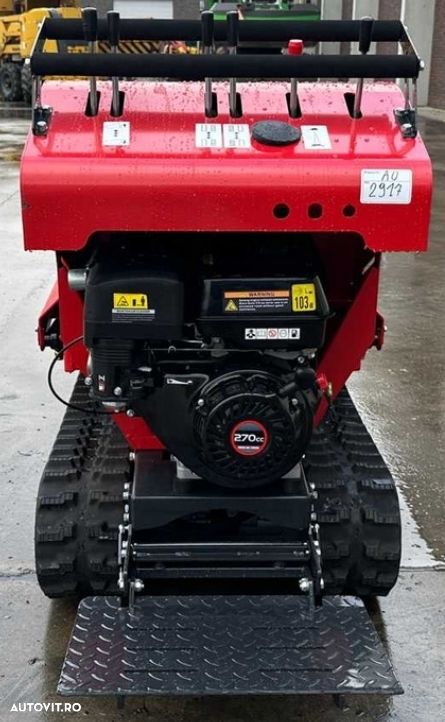 Alta Roaba cu motor termic, 9 CP, 6.7 kW, cu incarcator frontal, cu senile - 2