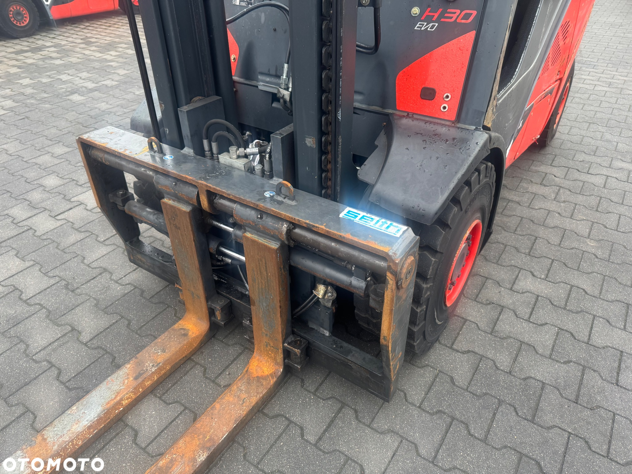 Linde Linde H30 EVO pozycjoner przesuw kabina 4 sekcje h25 h35 toyot - 2