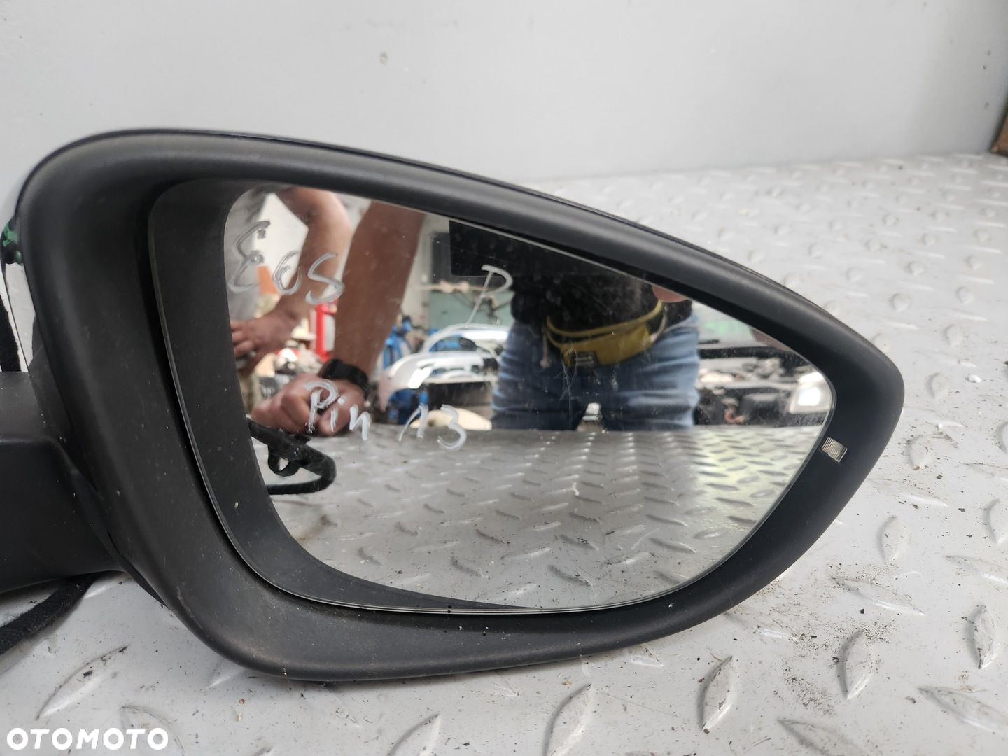 VW EOS LIFT 10- LUSTERKO PRAWE ZEWNĘTRZNE 13PIN LC9X 1Q1857502EC EUROPA - 6
