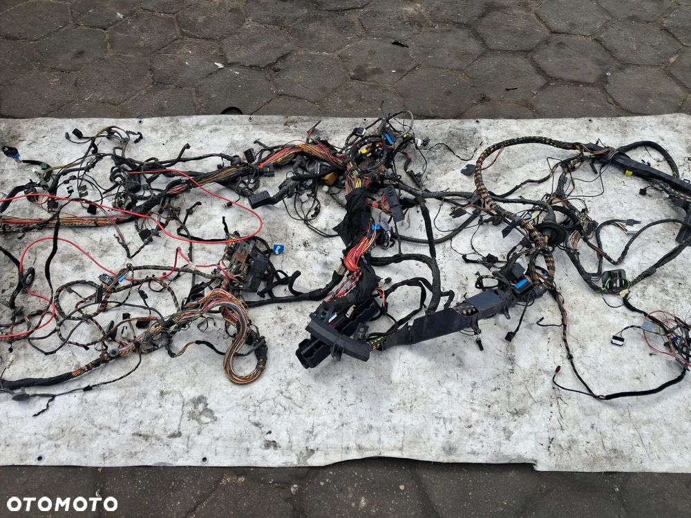 Wiązka Silnika BMW E65 E60 E63 4.4 B N62B44 kabiny wnętrza ze środka KOMPLETNA konsoli skrzynia automat - 1