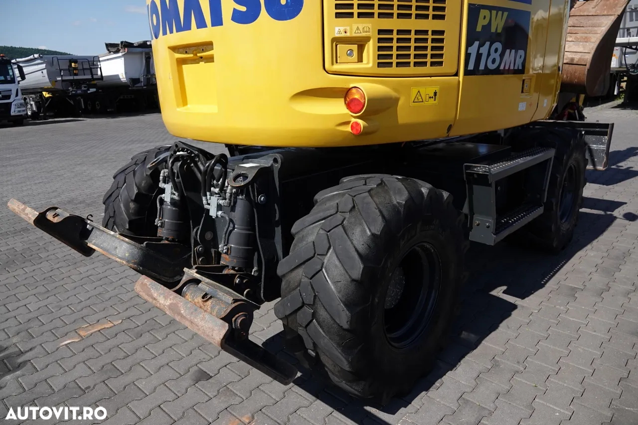 Komatsu PW 118 MR / EXCAVATOR PE ROȚI / 2019 / ROTARE ÎN ȘI ÎNĂLȚIME / CAMERĂ / CONTRACT DE SERVICE POST-SERVICE - 19