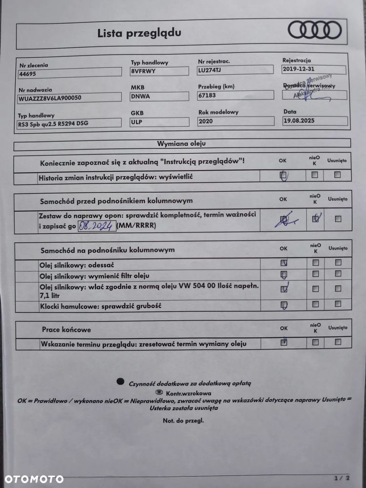 Audi RS3 Sportback 2.5 TFSI GPF Quattro S tronic - 23