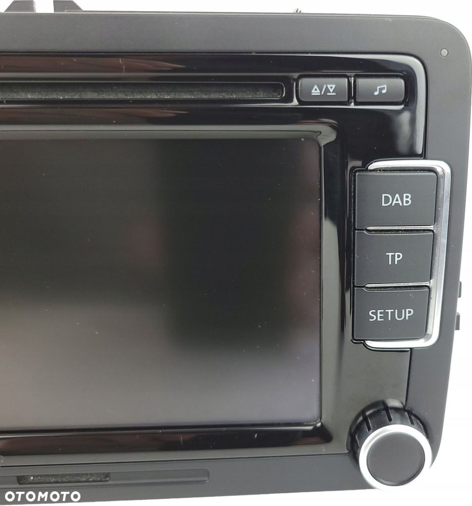 VW PASSAT B6 B7 GOLF V VI TOURAN RADIO DOTYKOWE 3C8035195A DAB Z KODEM - 2
